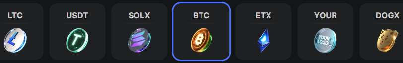 multicurrency Custom coins