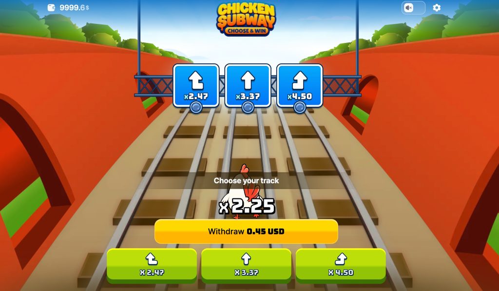 Chicken Subway Game.
